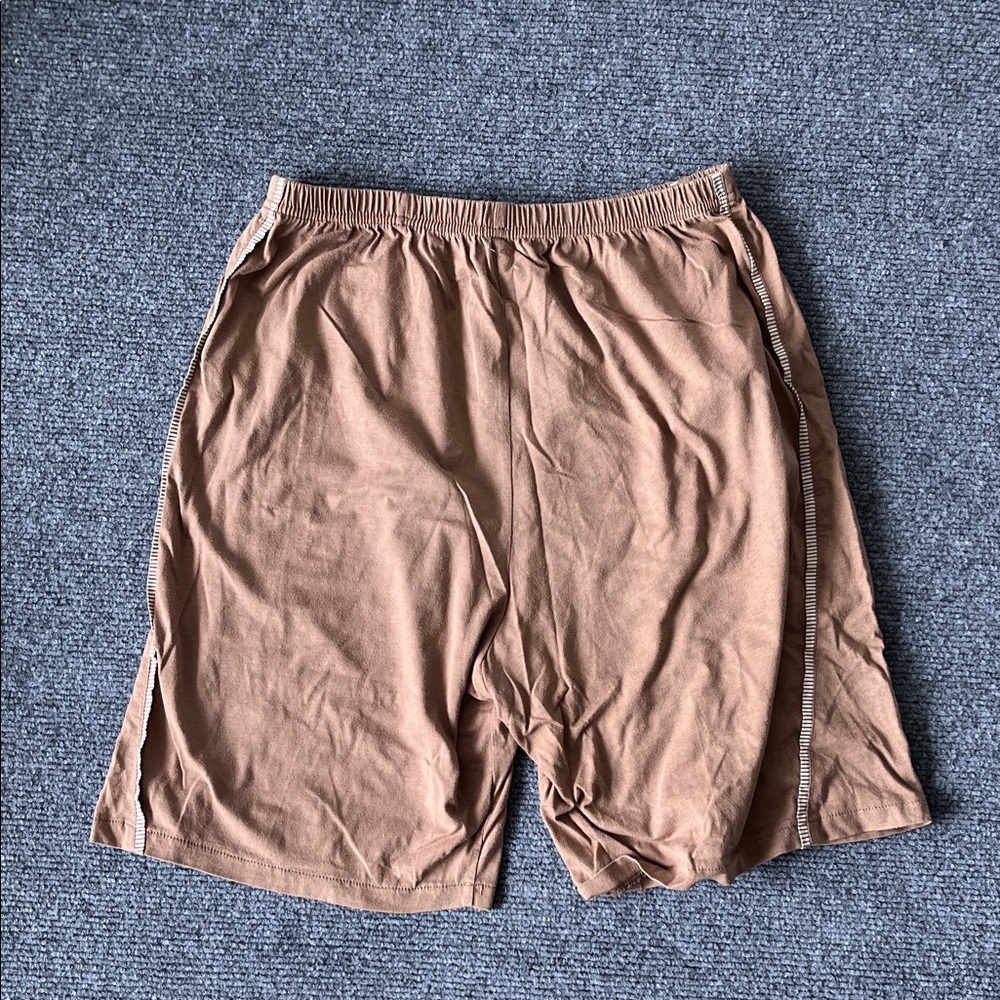 Men's Casual Athletic Shorts in Brown